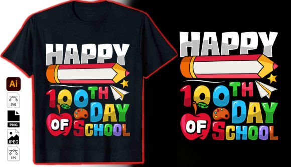 Celebrate the 100th Day with a Graphic Shirt That Stands Out