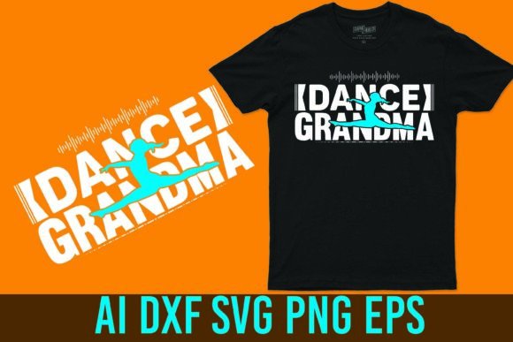 Dance Grandma Svg Vector Graphic: Unleash Retro Fun