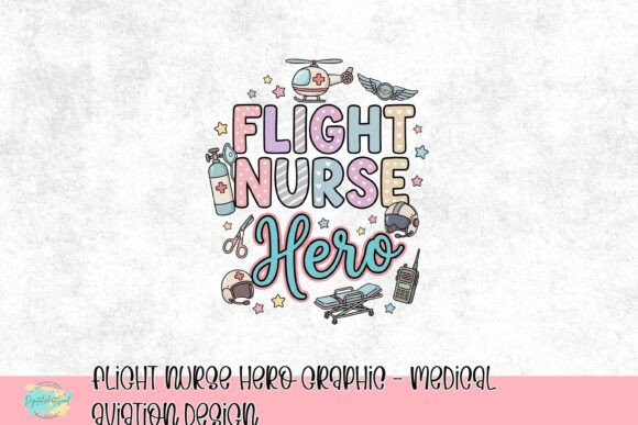 Flight Nurse Hero Graphic: A Visual Tribute to Sky-High Care