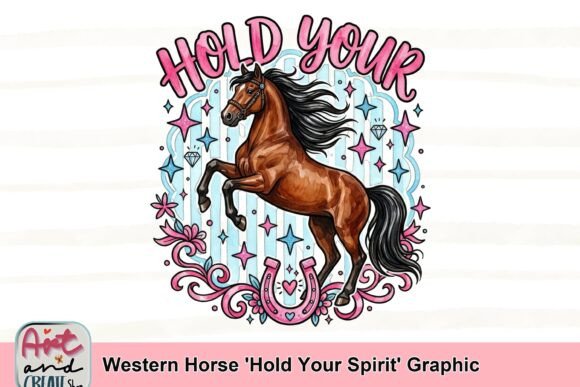 Unleashing the Spirit: Designing with the Western Horse Graphic