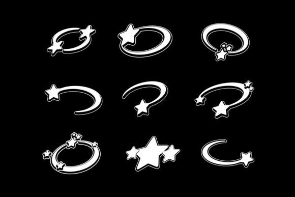 Y2k Graphic Design Shape: Futuristic Streetwear Vectors